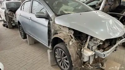 سوزوكي سياز 2022 مصدومه قطع غيار تشليح 0