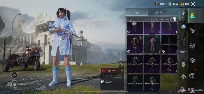 حساب ببجي للبيع 9