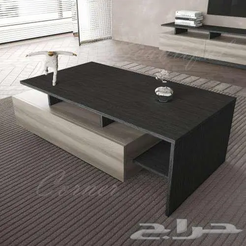 طقم طاولة وسط مع 2 خدمه فقط ب 595 ريال 1