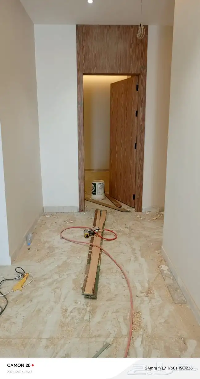 تفصيل ابواب خشب مقاوم للماء قشرة جوز 3