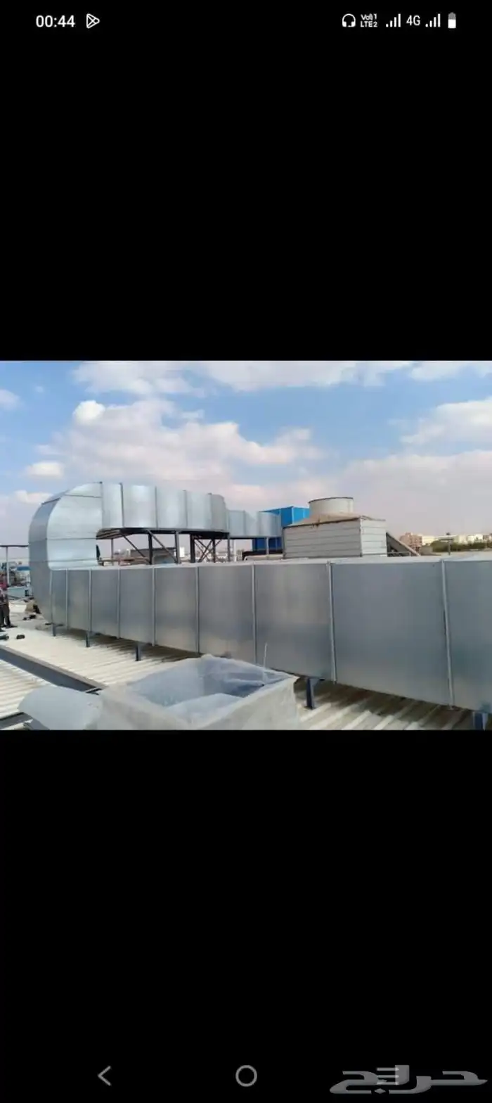 مكيف مركزي دكت مستخدم جديد كارير الزامل ميديا 25 طن تركيب 5