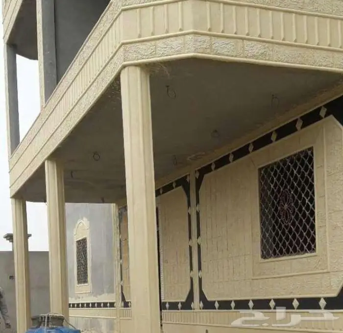 لياسة ملونه بتصميم الحجر 5