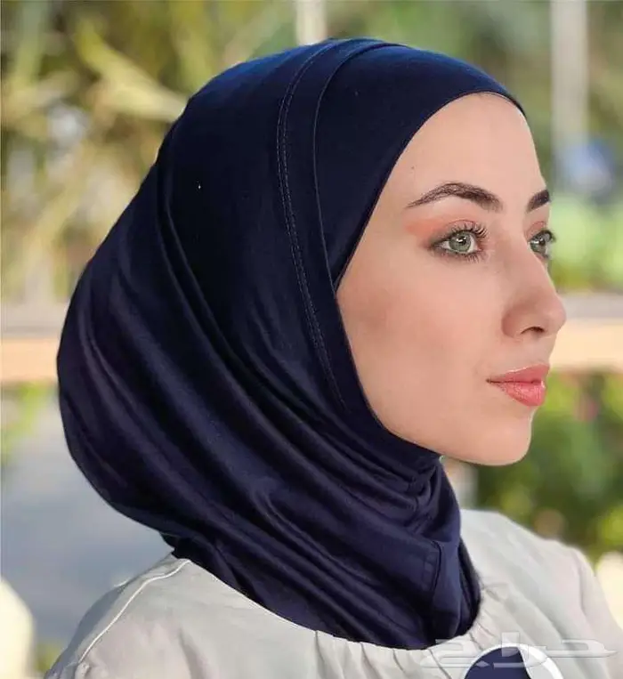 بيعه حجاب سوري قطعتين قطن 1