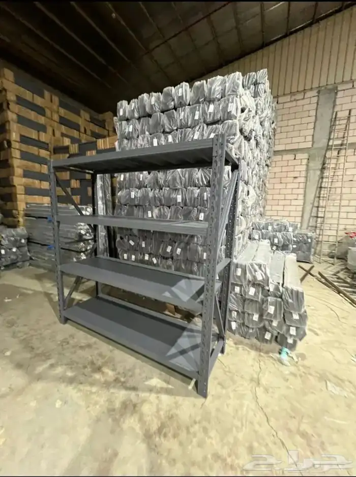 رفوف تخزين مستودعات ومحلات تجارية وتخزين البيوت 1