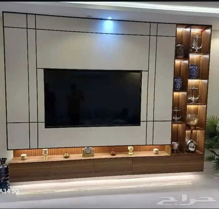 تصميم وتنفيذ ديكورات وجبس بورد تحت إشراف أيدي سعودية 0