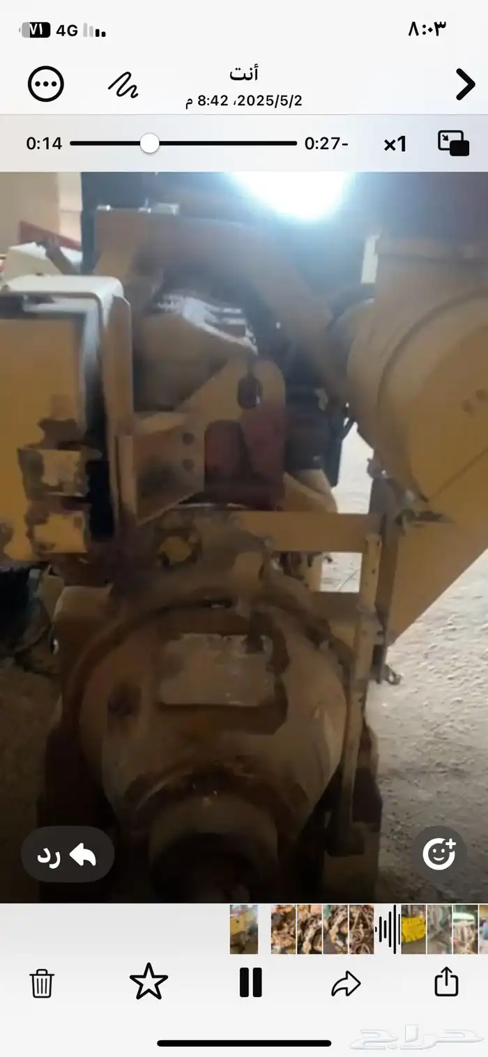 للبيع مكينه كتربلر 361حصان اديتر اسود 3