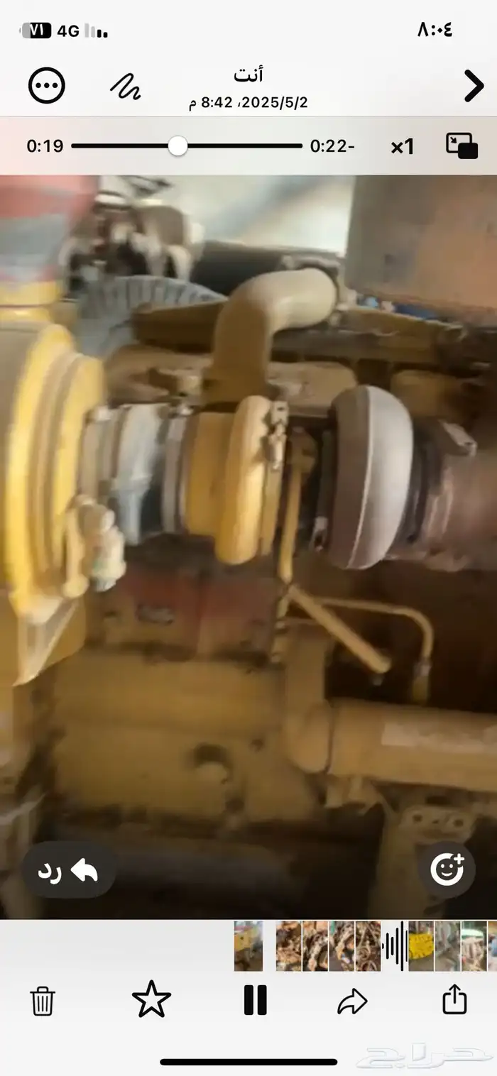 للبيع مكينه كتربلر 361حصان اديتر اسود 1