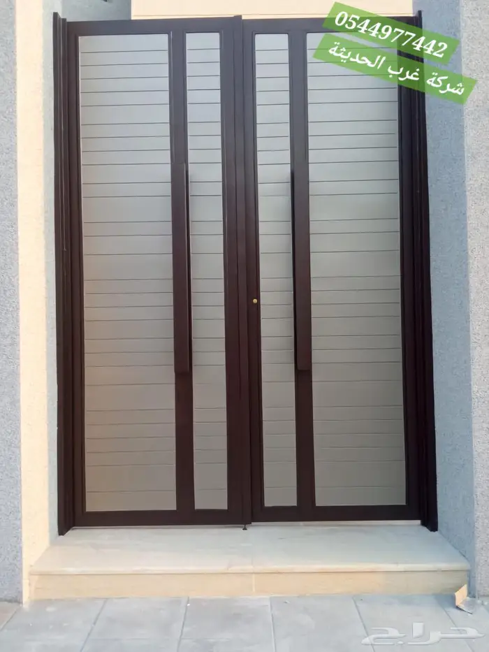 Laser iron doors with double sheets 8