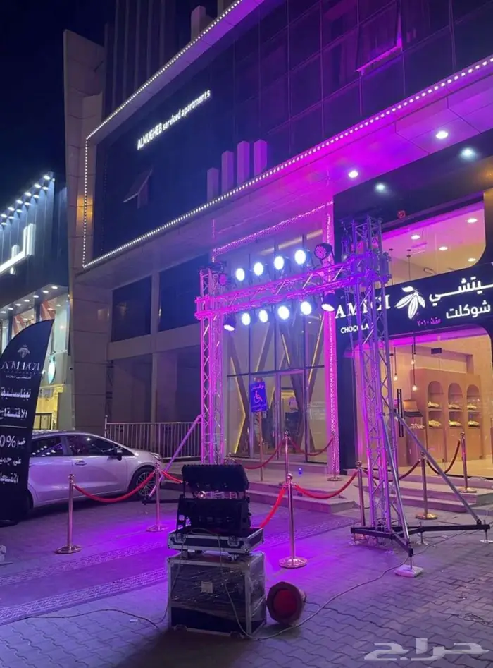 تأجير افتتاح المحلات اضاءات 7