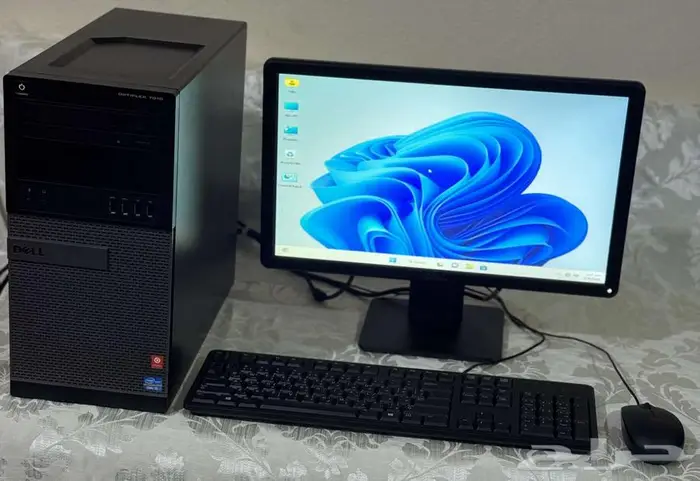 DELL 7010 OptiPlex i5-3450 كمبيوتر مكتبي كامل 1