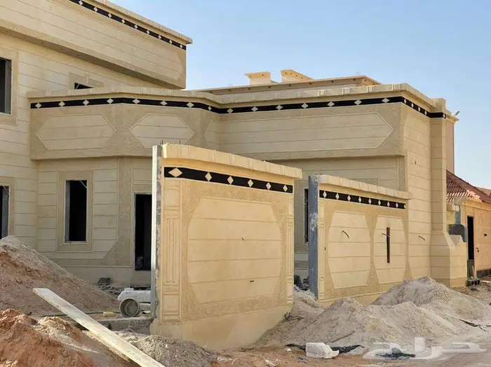 لياسة ملونه بتصميم الحجر 9