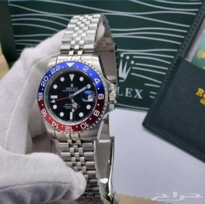 لمحبي الفخامة في السعودية Rolex GMT Pepsi توصيل للباب 0