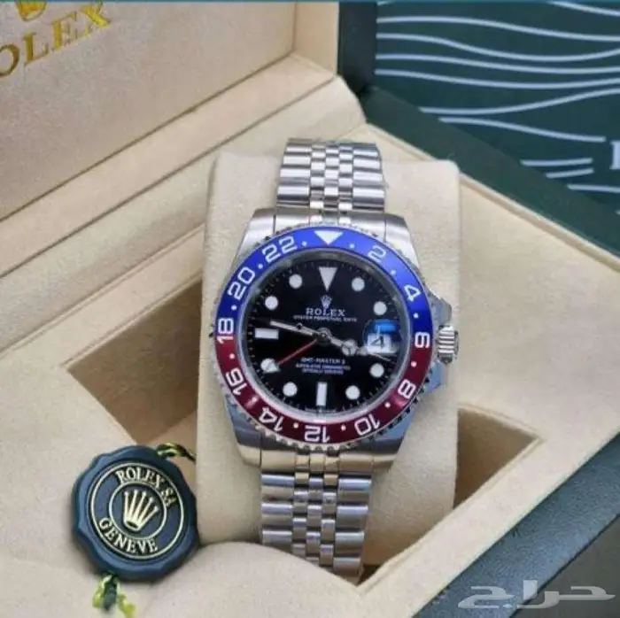 لمحبي الفخامة في السعودية Rolex GMT Pepsi توصيل للباب 1