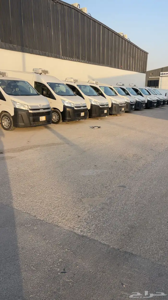 باصات تايوتا هايس للايجار تبريد و جاف 2