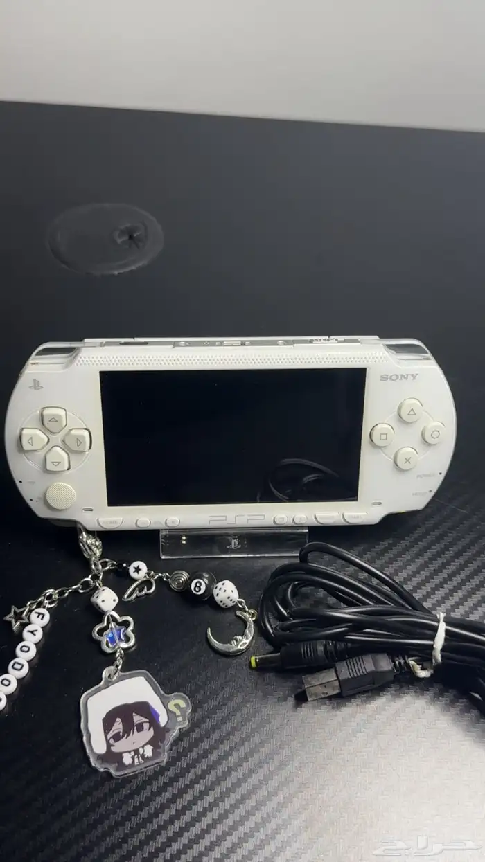 جهاز PSP بي اس بي بلايستيشن ابيض Sony سوني 7