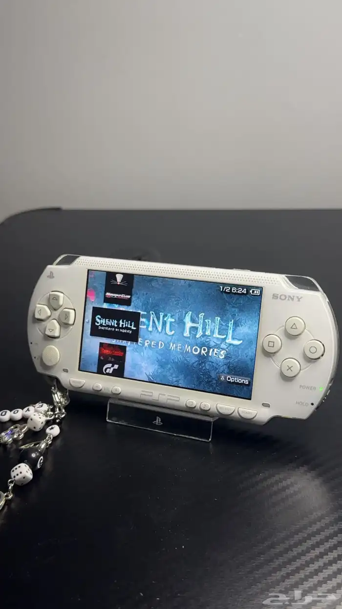 جهاز PSP بي اس بي بلايستيشن ابيض Sony سوني 4