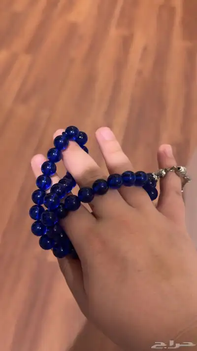 سبحه رجاليه زرقاء فخمه 1