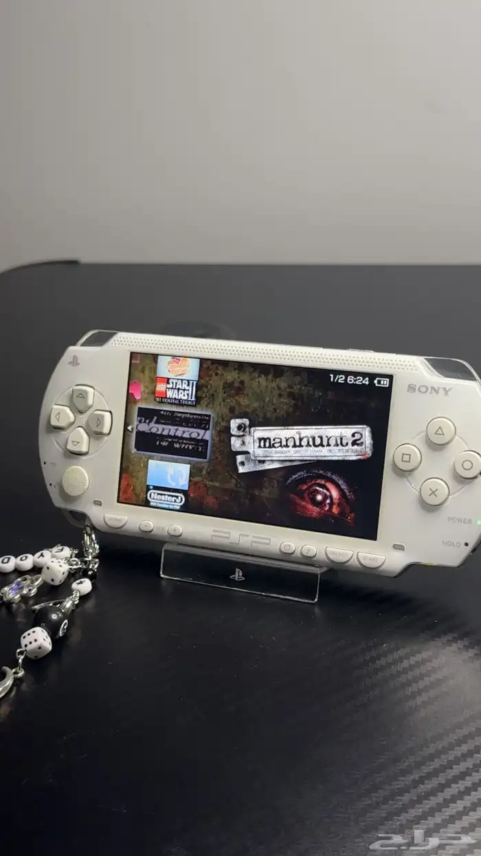 جهاز PSP بي اس بي بلايستيشن ابيض Sony سوني 2