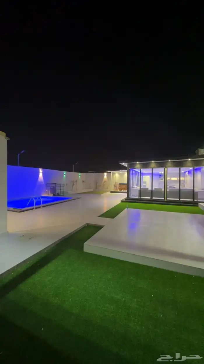 شالية فخم غرب الرياض للايجار ايام العيد 11