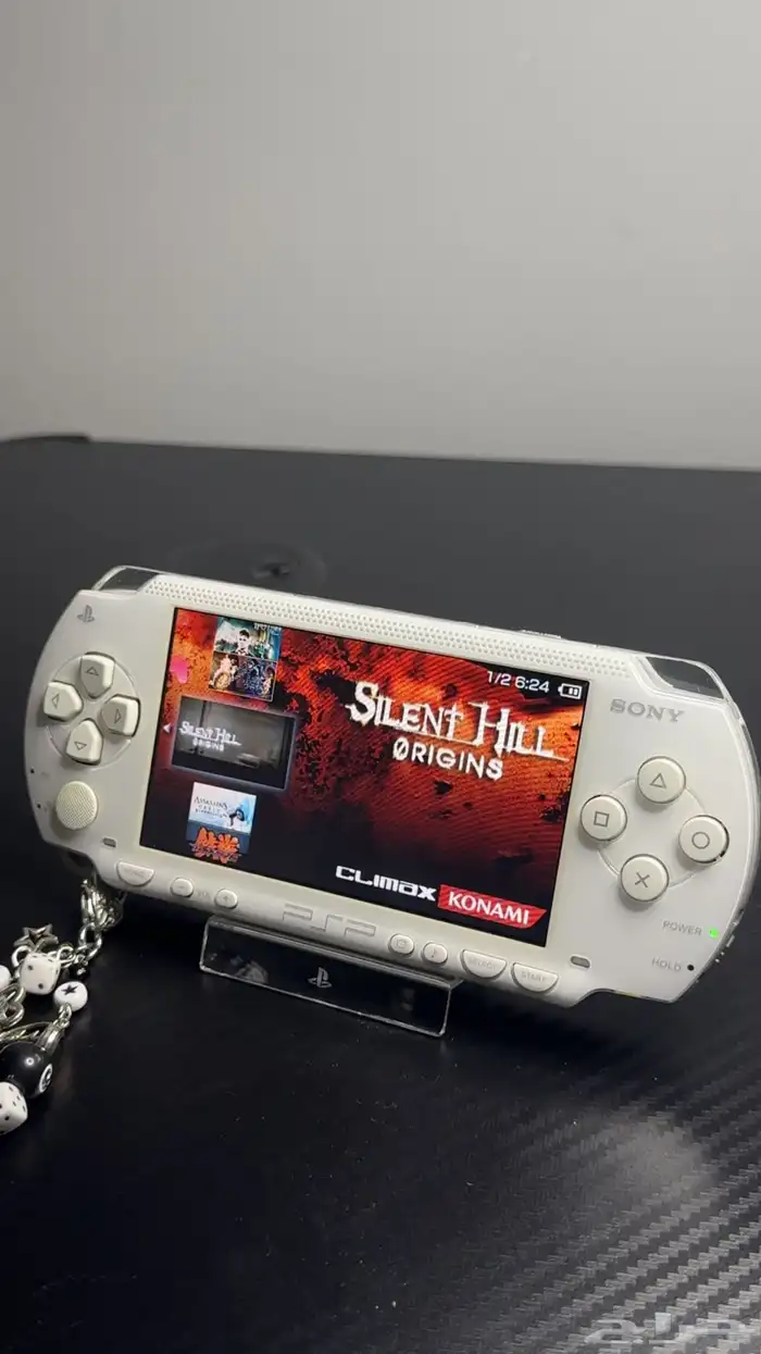 جهاز PSP بي اس بي بلايستيشن ابيض Sony سوني 5