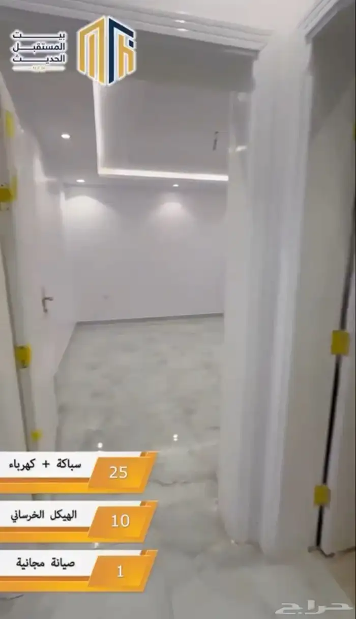 ملحق جديد للبيع 4 غرف وصالة ومطبخ و3 حمامات وسطح خاص 3