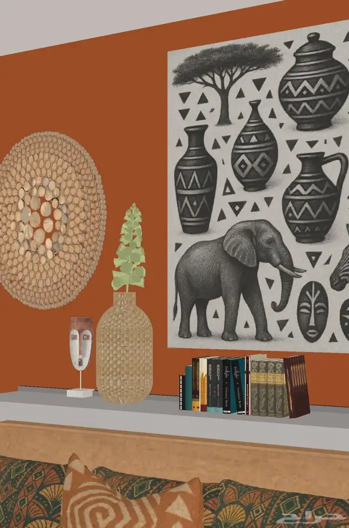 تصميم ديكور3D 9