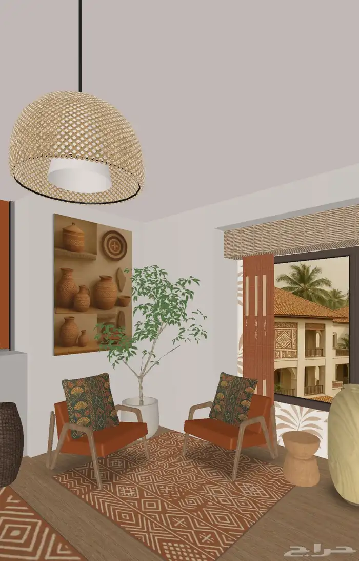 تصميم ديكور3D 6