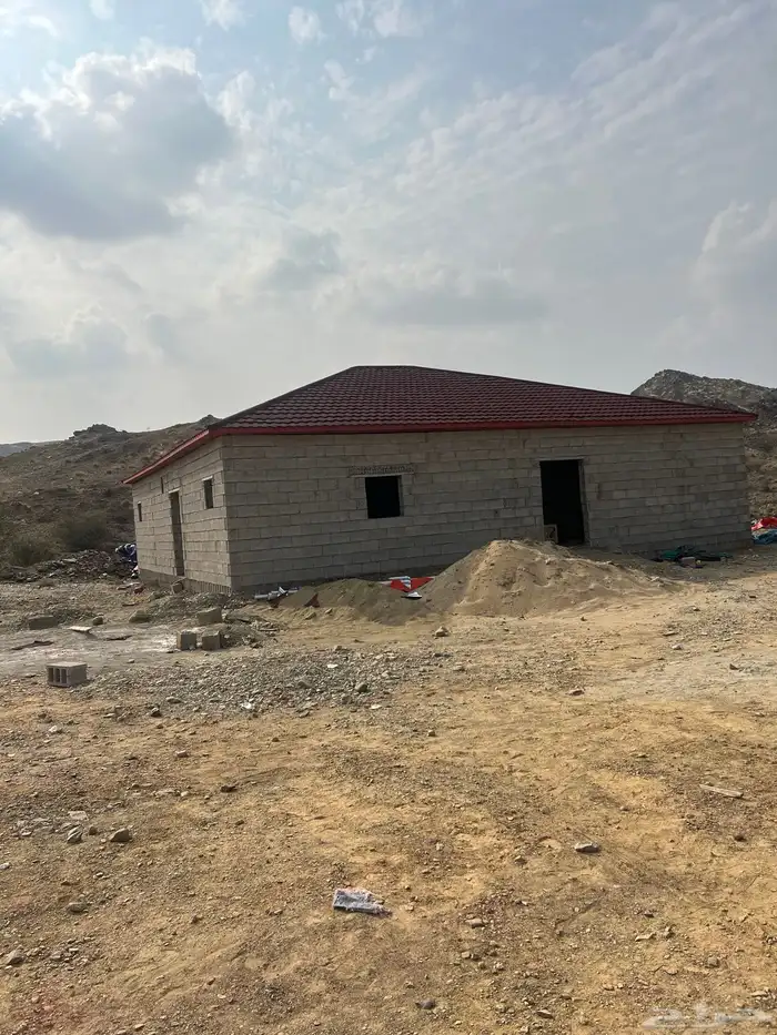 قرميد جمالون بيوت شعر جميل 1