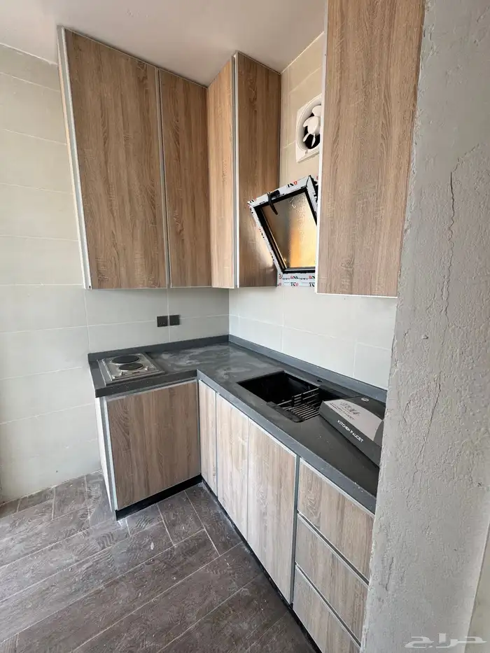 مطابخ المنيوم صاج خشب 79