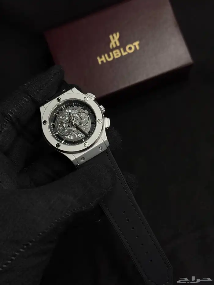 Hublot Diamond Cut Skeleton Watch 3