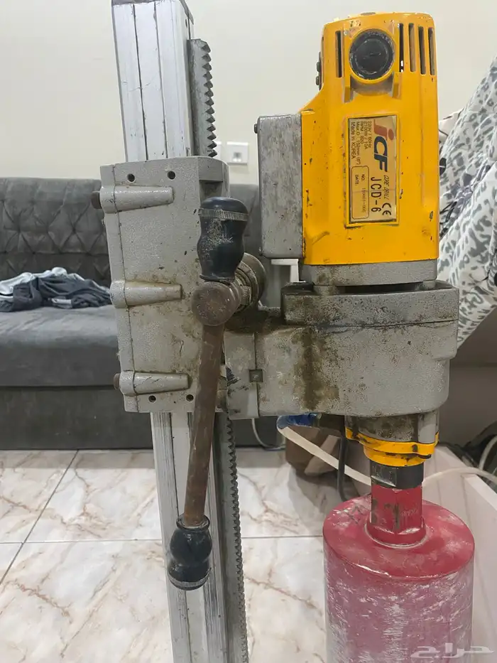 جهاز كور لحفر الخرسانة للبيع ( الجهاز للبيع ) وليس للعمل 0