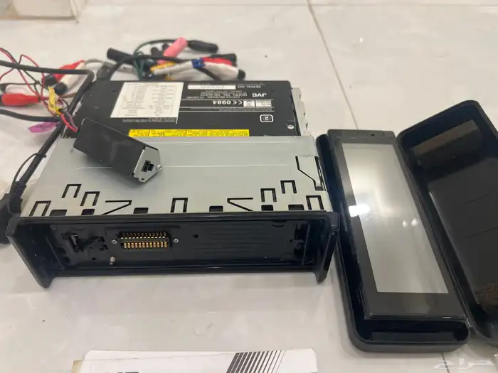 شاشة سيارة JVC تركب عالالماني والياباني تشغل افلام USB 3