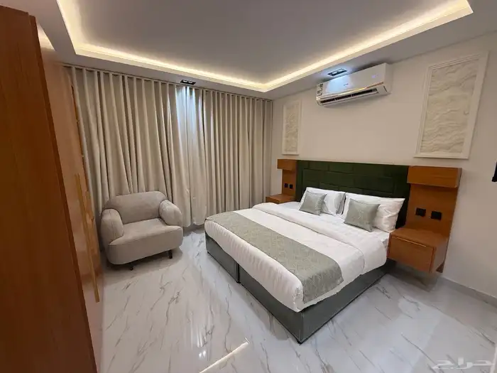 شقق مفروشه للايجار الشهري 35