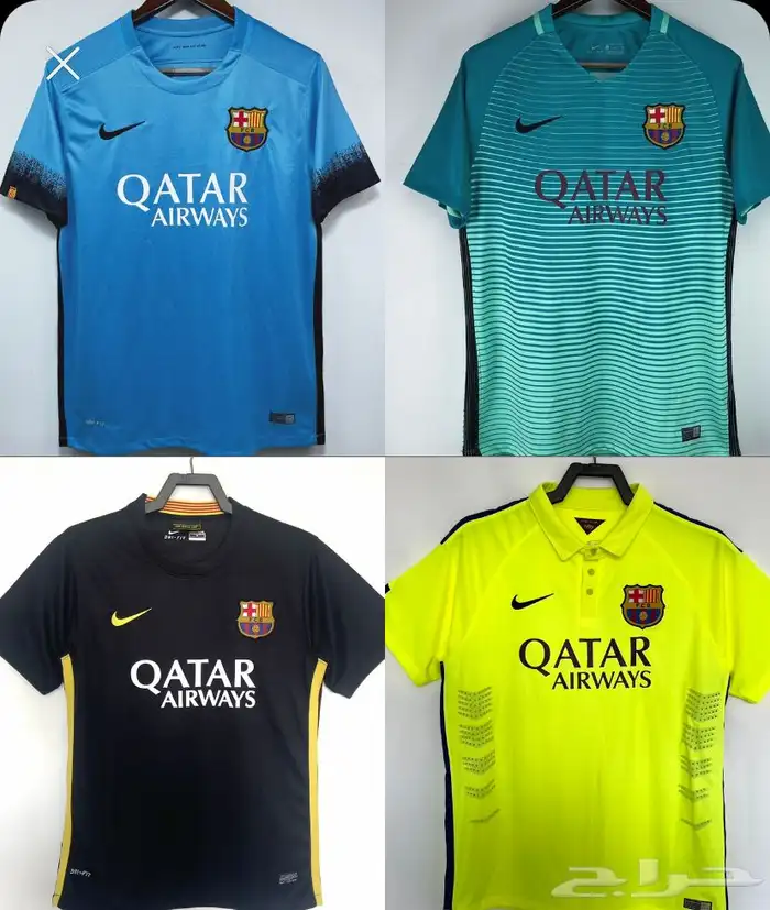 اطقم تيشرتات برشلونة كلاسيك 0