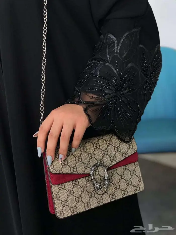 شنط قوتشي مربعة شنطات ماركة لون عنابي اسود بيج غوتشي GUCCI 3