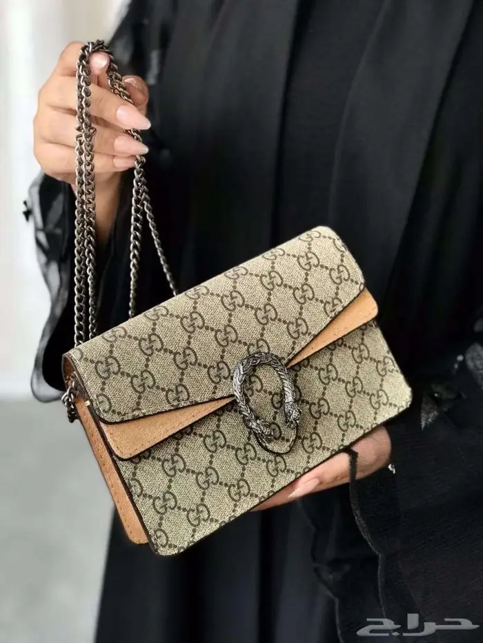 شنط قوتشي مربعة شنطات ماركة لون عنابي اسود بيج غوتشي GUCCI 2