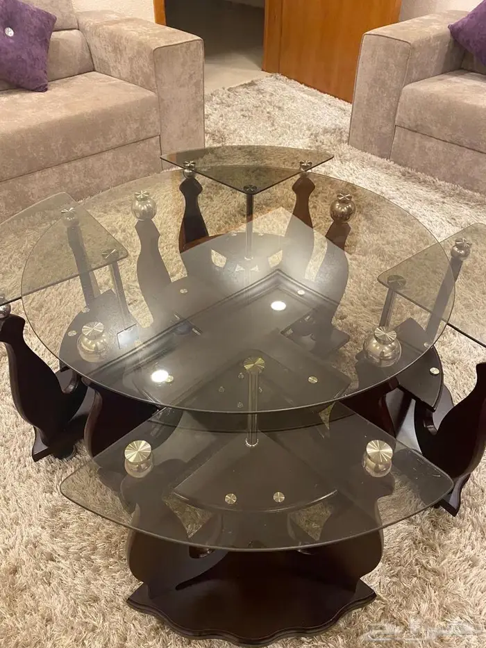 طاولة مجلس نساء شبه جديده 1