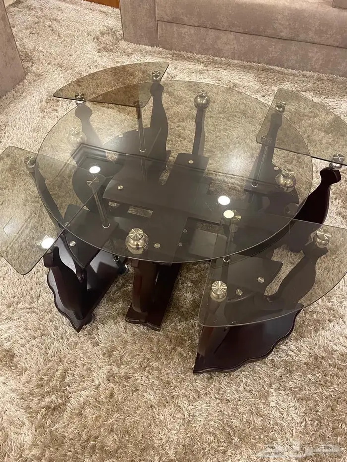 طاولة مجلس نساء شبه جديده 0