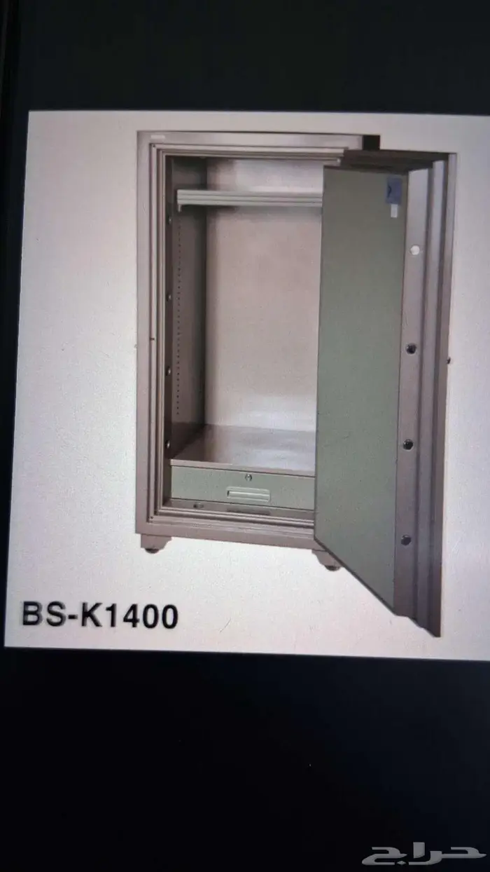 خزنه كوري ضد الحريق 320كيلو ارتفاع 140سم 3