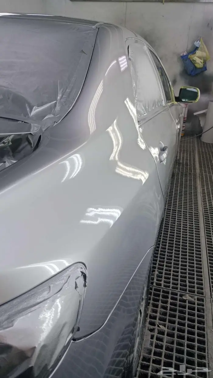 سمكرة بوية رش الفرن بوية الماني 4