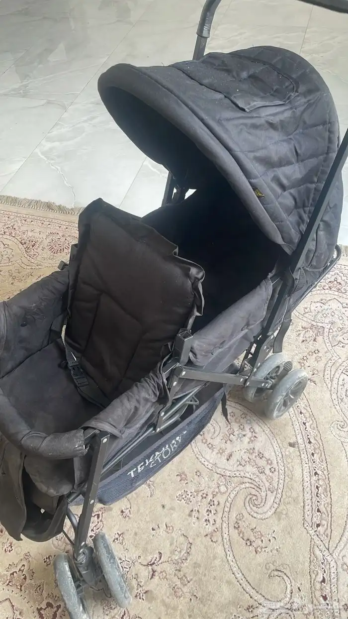 عربية توأم اطفال مقعدين ماركة TEKNUM STORY مستعمله 3