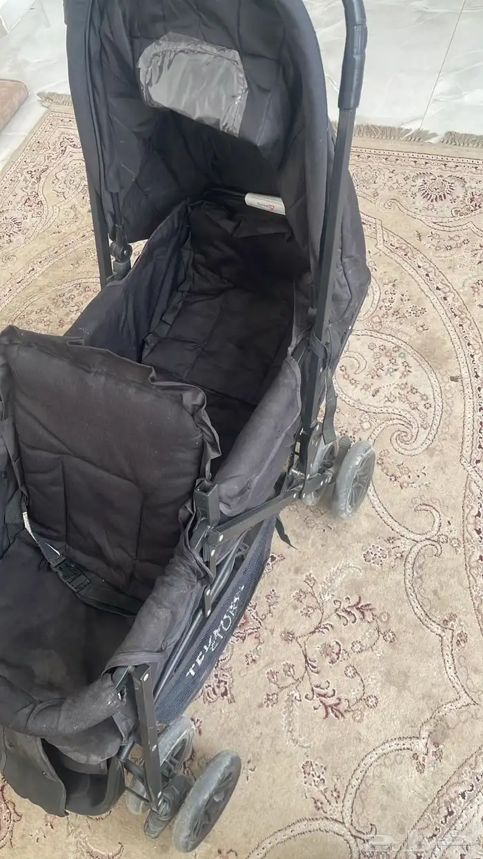 عربية توأم اطفال مقعدين ماركة TEKNUM STORY مستعمله 5