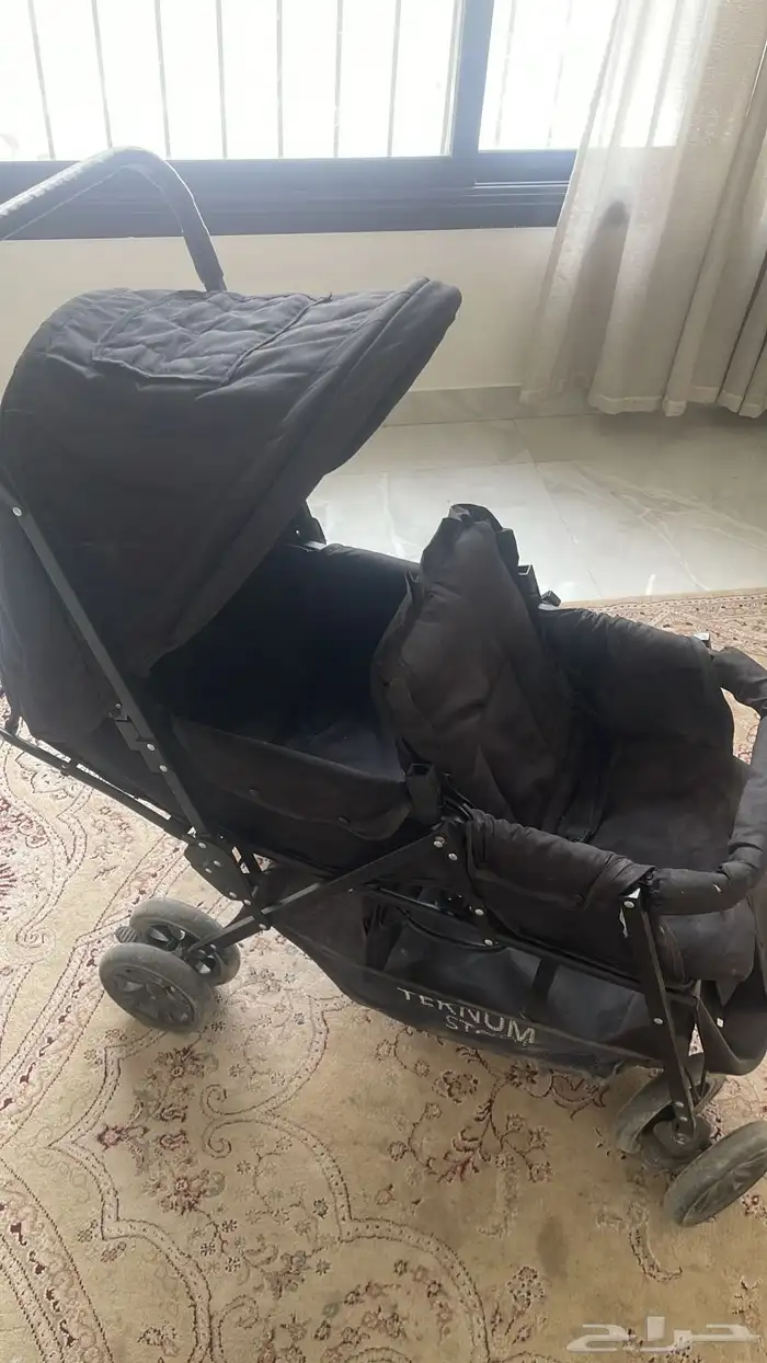 عربية توأم اطفال مقعدين ماركة TEKNUM STORY مستعمله 2