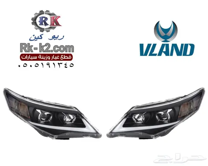 شمعات كامري 2012 - 2015 ليد طقم جهتين 0
