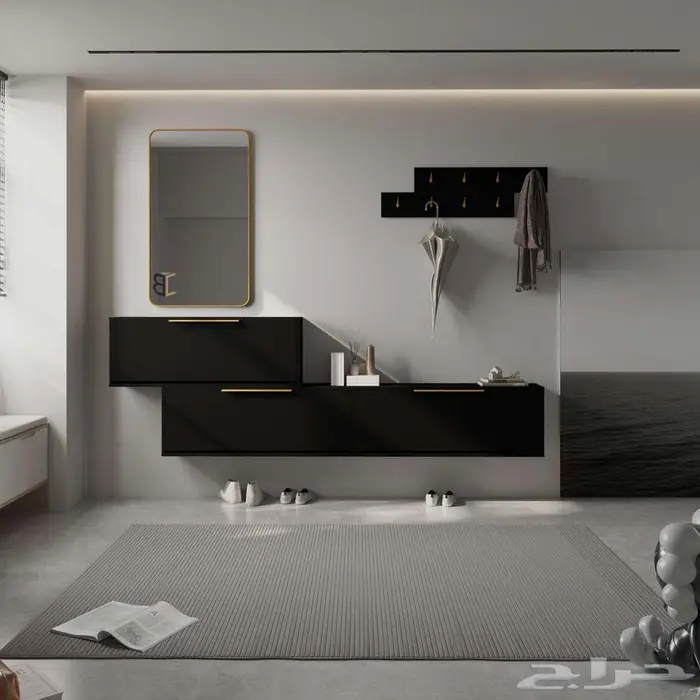 منظم أحذية قابل لتعديل غير شامل المرآه 0