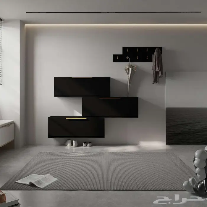 منظم أحذية قابل لتعديل غير شامل المرآه 3