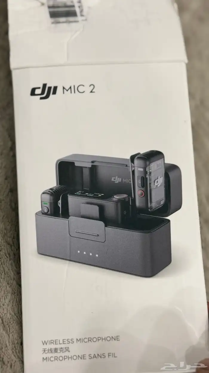 مايك 2 دي جي اي dji mic 2 combo 9