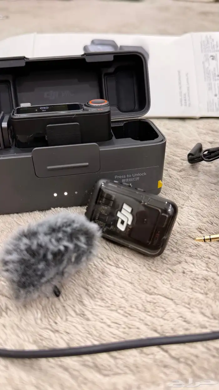 مايك 2 دي جي اي dji mic 2 combo 5