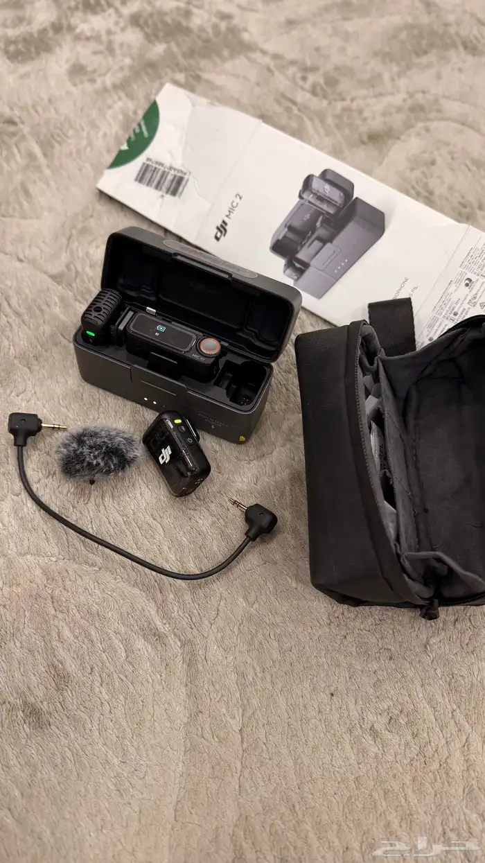 مايك 2 دي جي اي dji mic 2 combo 1