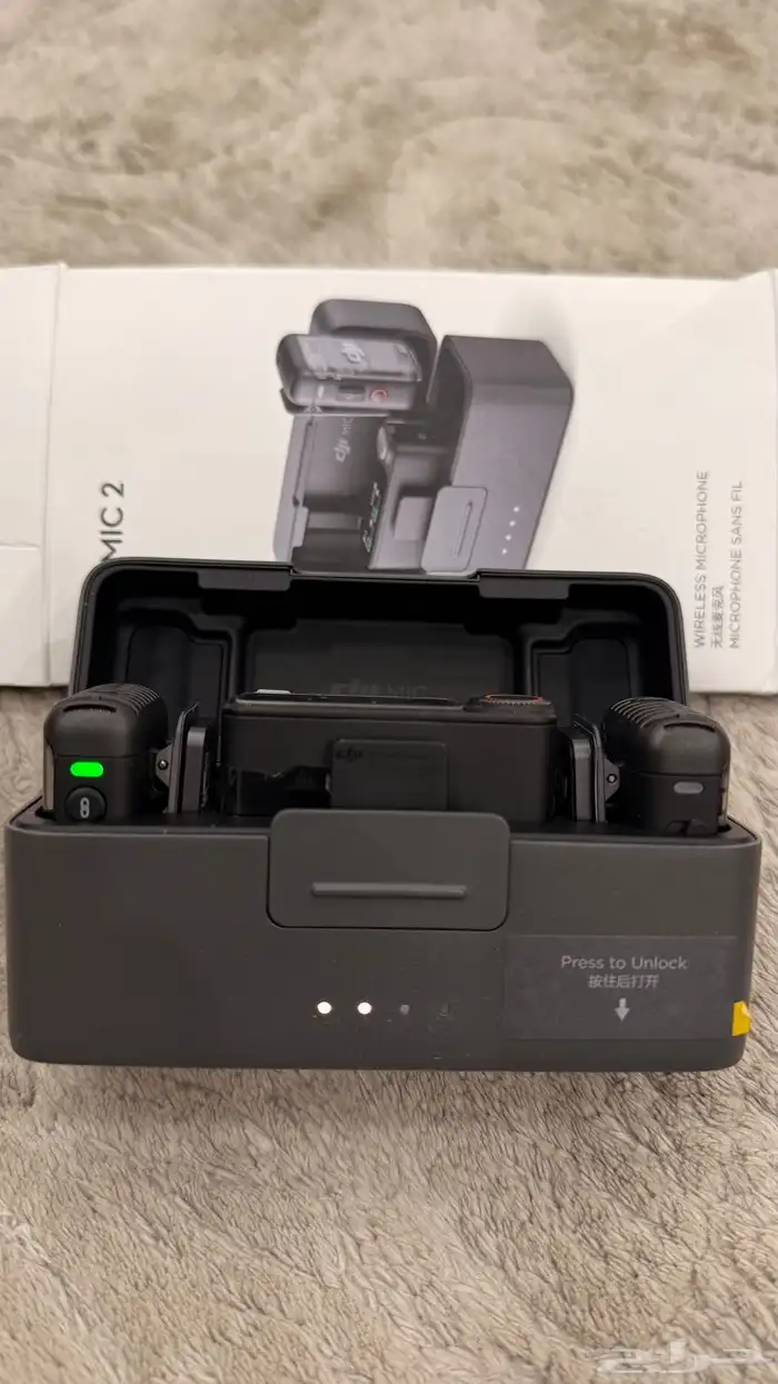 مايك 2 دي جي اي dji mic 2 combo 8